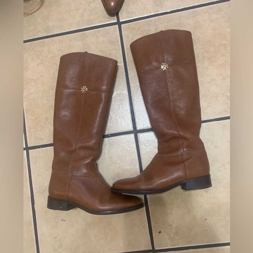 Tori Burch Leather Boots
